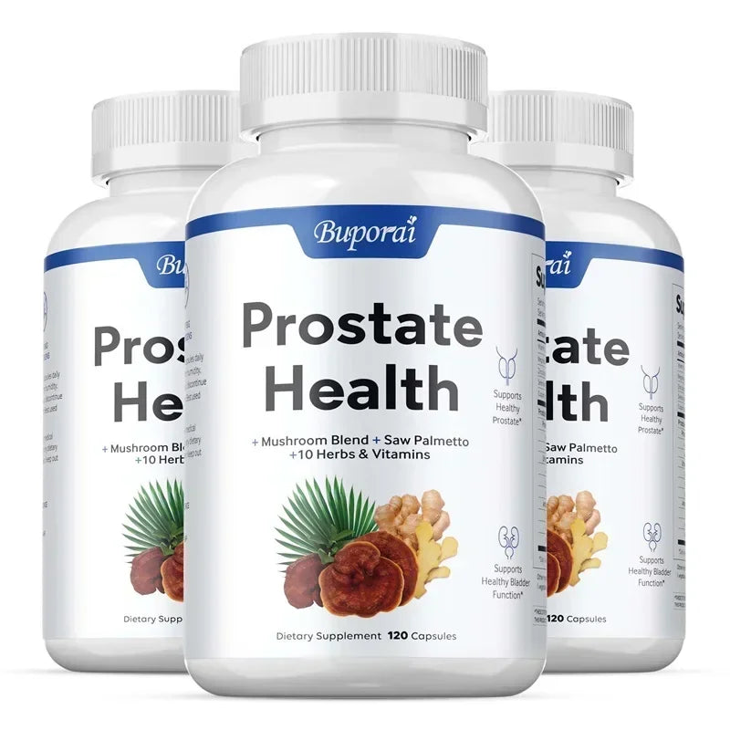 Prostate Health - Contains Saw Palmetto, Supports Male Prostate and Urinary Tract Health, Bladder Control, Antioxidant