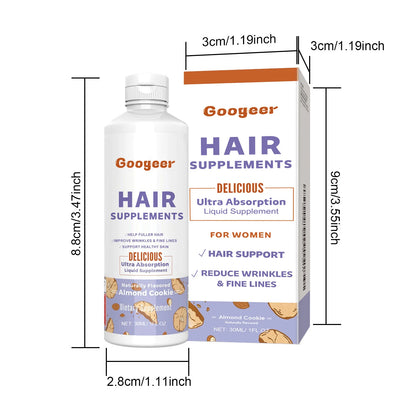 Dense Hair Supplement Drops with Vitamin B6