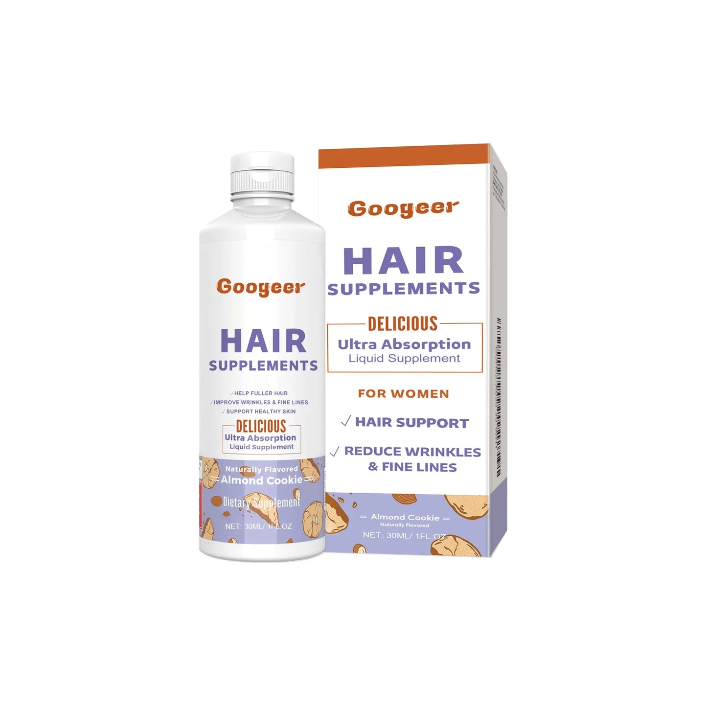Dense Hair Supplement Drops with Vitamin B6