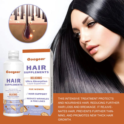 Dense Hair Supplement Drops with Vitamin B6