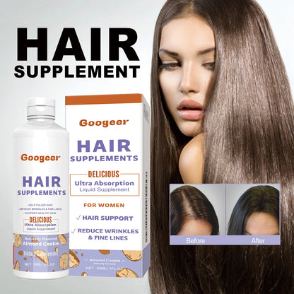 Dense Hair Supplement Drops with Vitamin B6