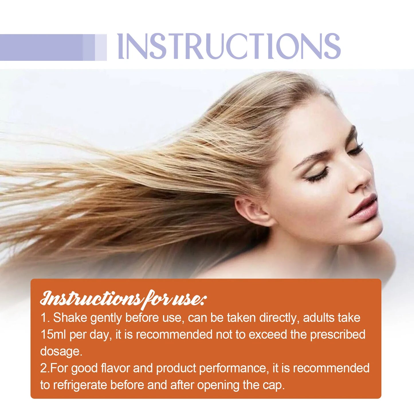 Dense Hair Supplement Drops with Vitamin B6