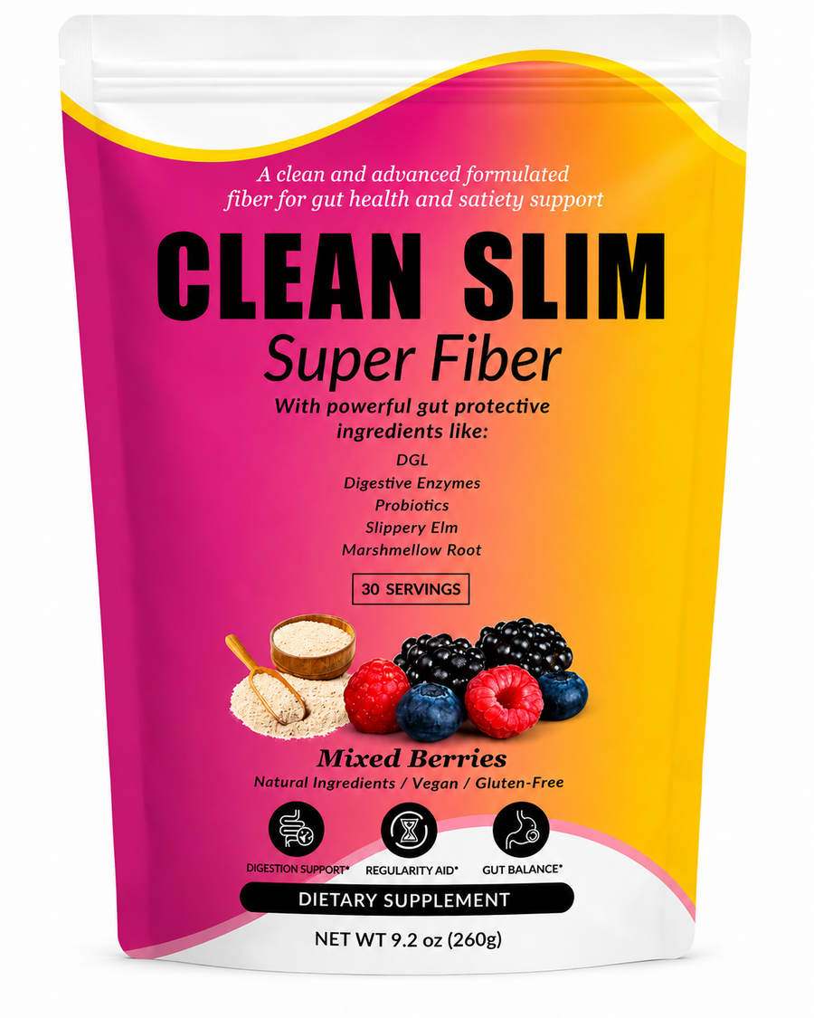 Clean Slim Super Fiber - Plant-based Fiber Supplement