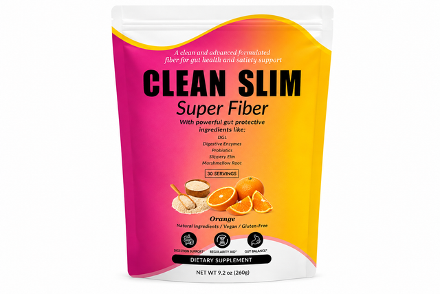 Clean Slim Super Fiber - Plant-based Fiber Supplement
