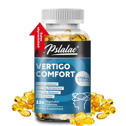 Cápsulas Vertigo Comfort - Equilibrio del Oído Interno, Alivio del Vértigo, Mareos, Tinnitus
