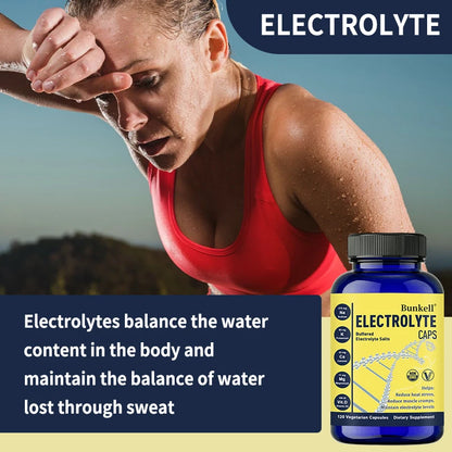 Electrolyte Capsules - Maintaining Electrolyte Levels, Sports Recovery,Energy Health,Dietary Supplement