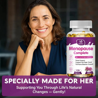 Menopause Complete Supplement, for Soothes Joint Discomfort, Heart Health & Cognitive Function