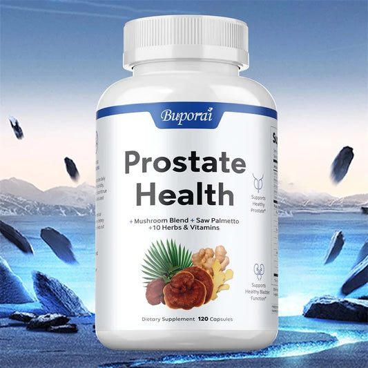 Prostate Health - Contains Saw Palmetto, Supports Male Prostate and Urinary Tract Health, Bladder Control, Antioxidant