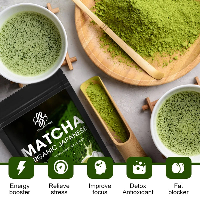 Original Matcha Supplement Superfood for Energy, Immune, Digestion and Antioxidant (20 Servings)