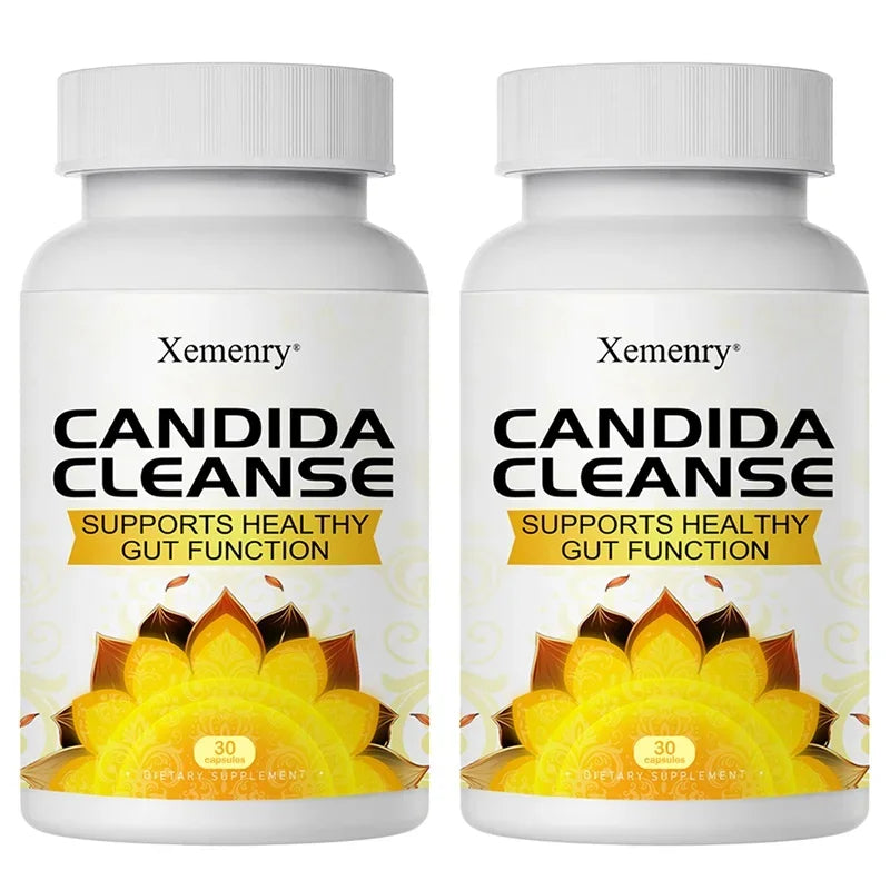 Desintoxicación y limpieza natural para la cándida para mujeres y hombres Fórmula avanzada probiótica y herbal para el apoyo de la cándida
