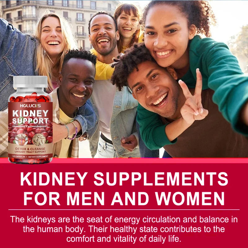 Kidney Cleanse Supplement, Promote Detox&Repair, for Bladder & Urinary Tract Health,Boost Energy, Support Normal Kidney Function