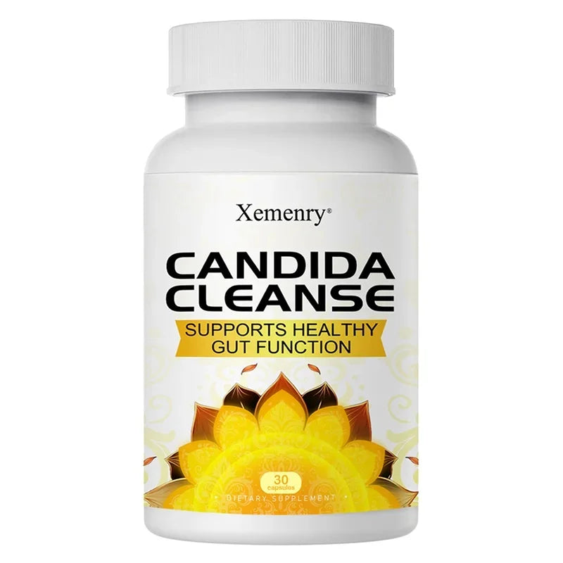 Desintoxicación y limpieza natural para la cándida para mujeres y hombres Fórmula avanzada probiótica y herbal para el apoyo de la cándida