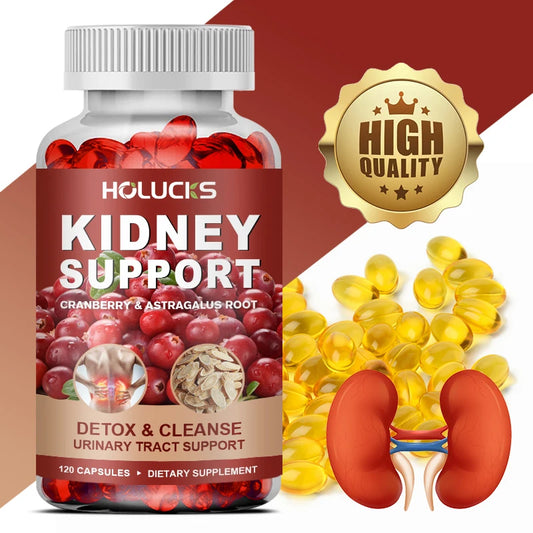 Kidney Cleanse Supplement, Promote Detox&Repair, for Bladder & Urinary Tract Health,Boost Energy, Support Normal Kidney Function