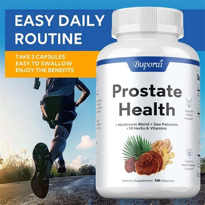 Prostate Health - Contains Saw Palmetto, Supports Male Prostate and Urinary Tract Health, Bladder Control, Antioxidant