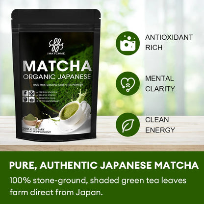Original Matcha Supplement Superfood for Energy, Immune, Digestion and Antioxidant (20 Servings)