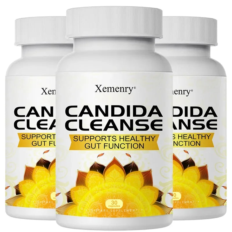 Desintoxicación y limpieza natural para la cándida para mujeres y hombres Fórmula avanzada probiótica y herbal para el apoyo de la cándida