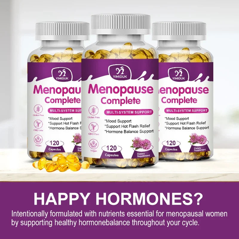 Menopause Complete Supplement, for Soothes Joint Discomfort, Heart Health & Cognitive Function