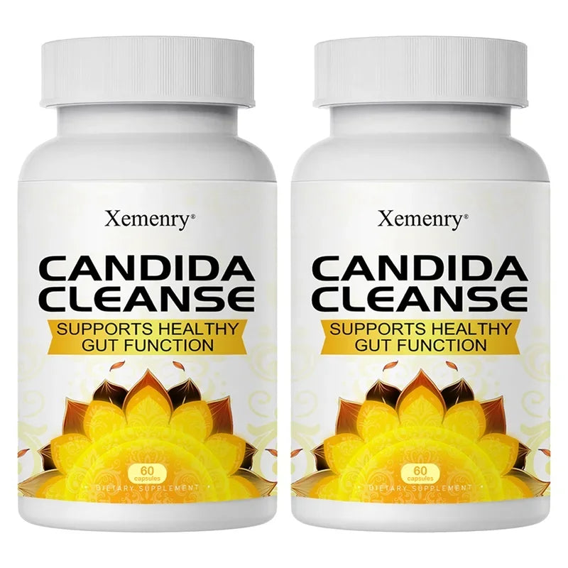 Desintoxicación y limpieza natural para la cándida para mujeres y hombres Fórmula avanzada probiótica y herbal para el apoyo de la cándida
