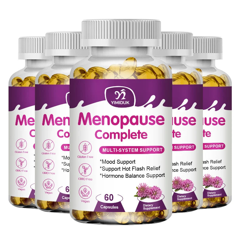 Menopause Complete Supplement, for Soothes Joint Discomfort, Heart Health & Cognitive Function