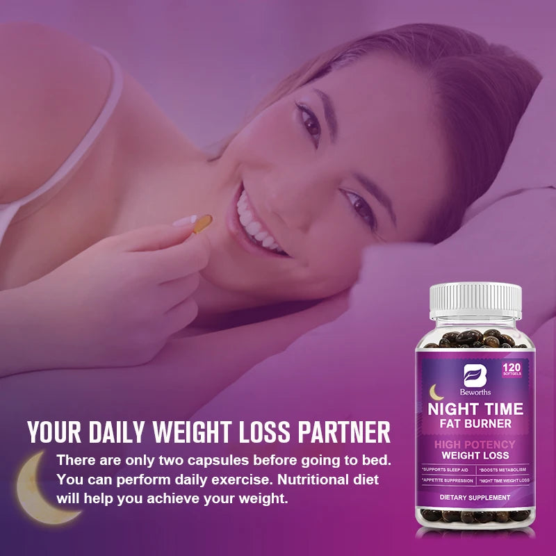 Night Time Fat Burnner Capsule for Weight Management