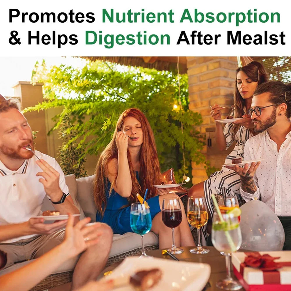 Suplemento de enzimas digestivas - 3 prebióticos, 12 probióticos, 10 mil millones de UFC - Digestión, absorción de nutrientes, desintoxicación del colon