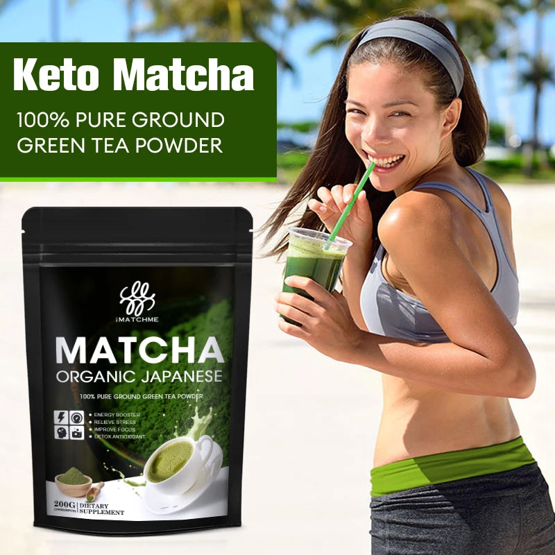 Original Matcha Supplement Superfood for Energy, Immune, Digestion and Antioxidant (20 Servings)