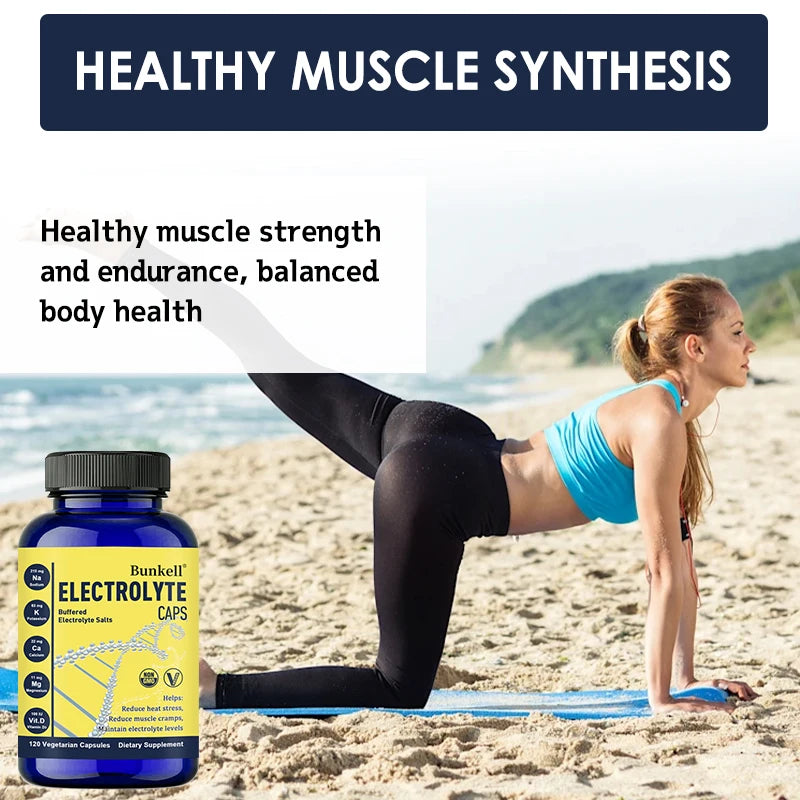 Electrolyte Capsules - Maintaining Electrolyte Levels, Sports Recovery,Energy Health,Dietary Supplement