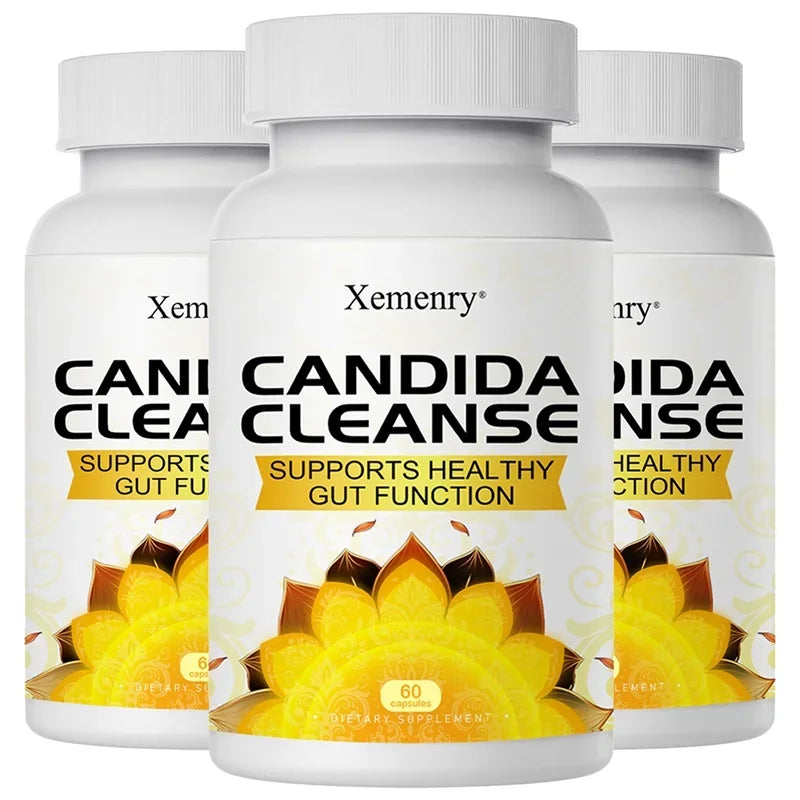 Desintoxicación y limpieza natural para la cándida para mujeres y hombres Fórmula avanzada probiótica y herbal para el apoyo de la cándida